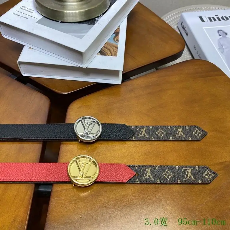 LV Belt 30mmX95-110cm 7D01